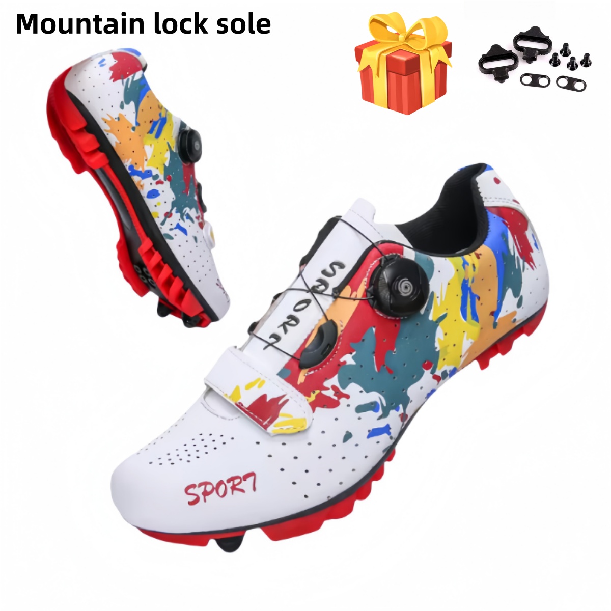 Cycling Commute Shoes - Sepatu Sepeda Jalan Raya SPD, Ringan