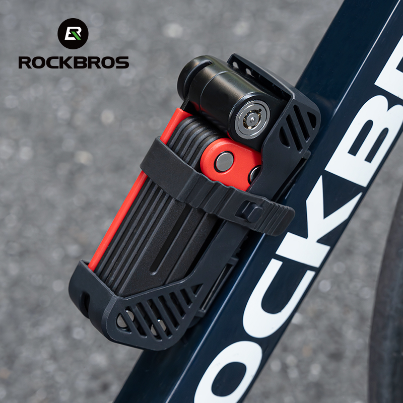 U Lock Heavy Duty - ROCKBROS Kunci Lipat Sepeda Anti Maling