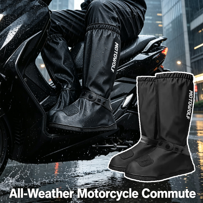 Cycling Commute In Rain - Sarung Sepatu Anti Air untuk Perjalanan