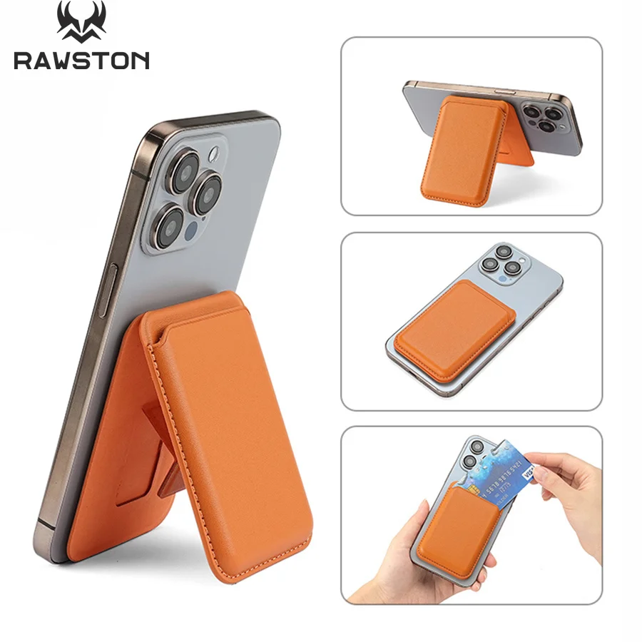 Kickstand Adjustable - Casing Dompet Kulit Magnetik Kickstand untuk