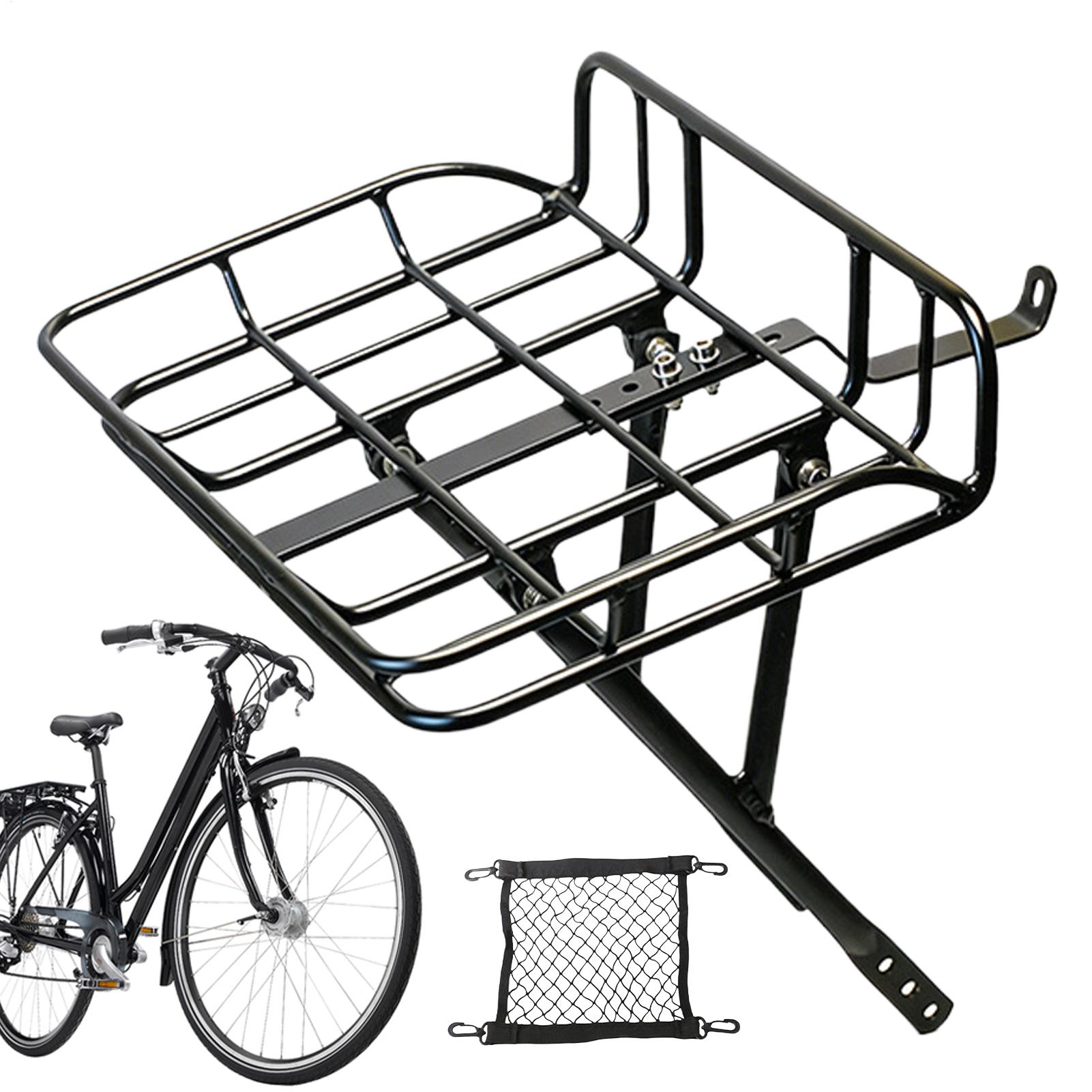 Commuting With Road Bike - Keranjang Sepeda Depan Lepas Pasang Cepat,