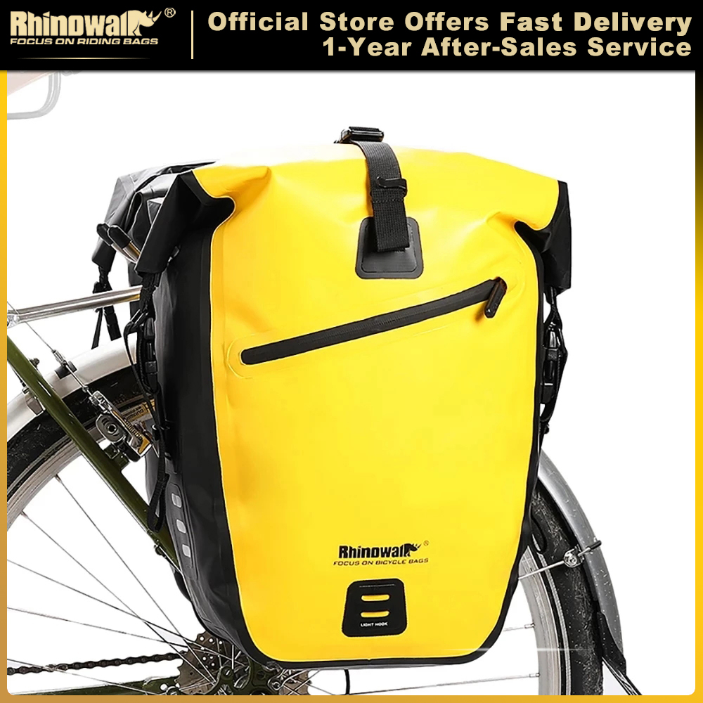 Panniers Waterproof Rear - Tas Sepeda Tahan Air Rhinowalk 20L/27L
