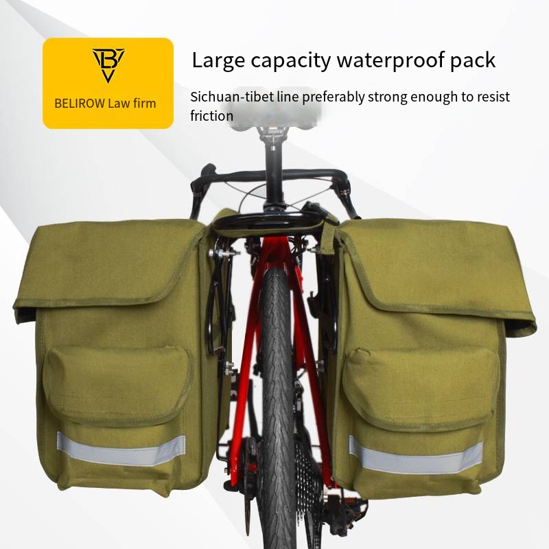 Tas belakang sepeda kapasitas  - Panniers Waterproof Rear ulasan dan harga