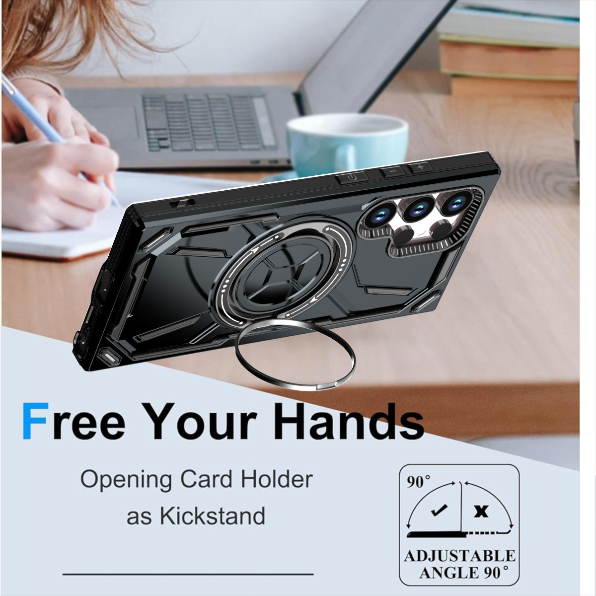 Casing Ponsel untuk Samsung Ga - Kickstand Adjustable ulasan dan harga