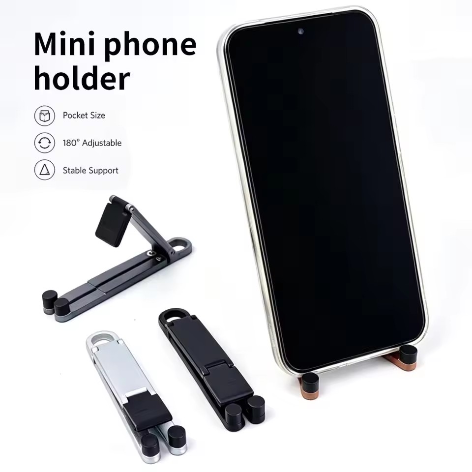 Penyangga Ponsel Lipat Mini de - Kickstand Adjustable ulasan dan harga