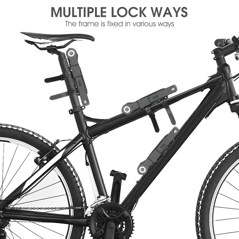 WEST BIKING kunci rantai seped - U Lock Heavy Duty ulasan dan harga