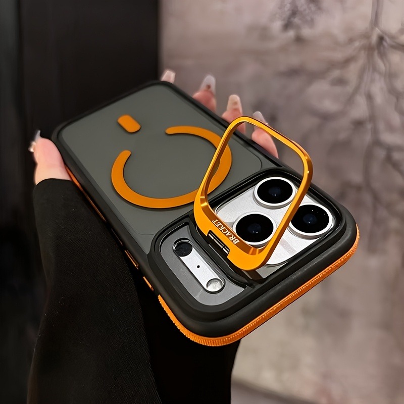 Casing Ponsel Magnetik Transpa - Kickstand Adjustable ulasan dan harga