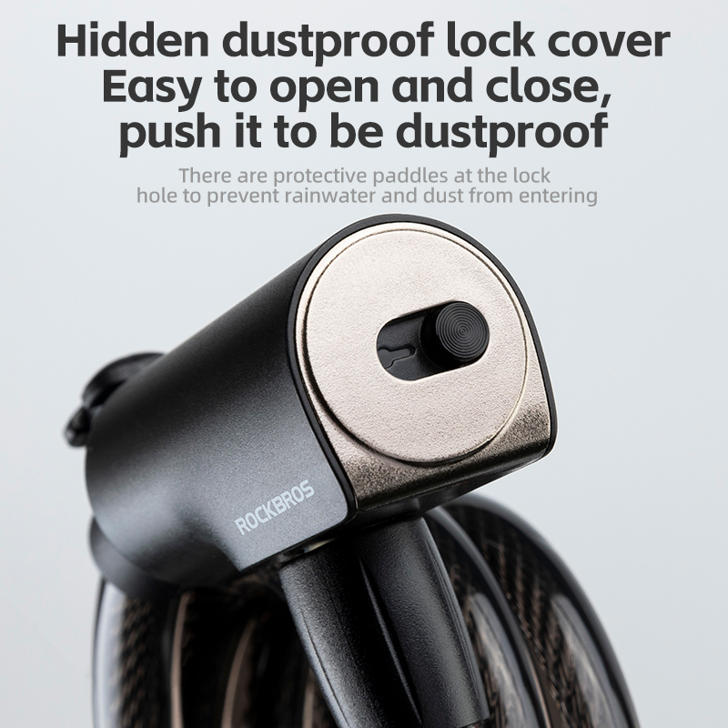 ROCKBROS kunci sepeda portabel - U Lock Heavy Duty ulasan dan harga