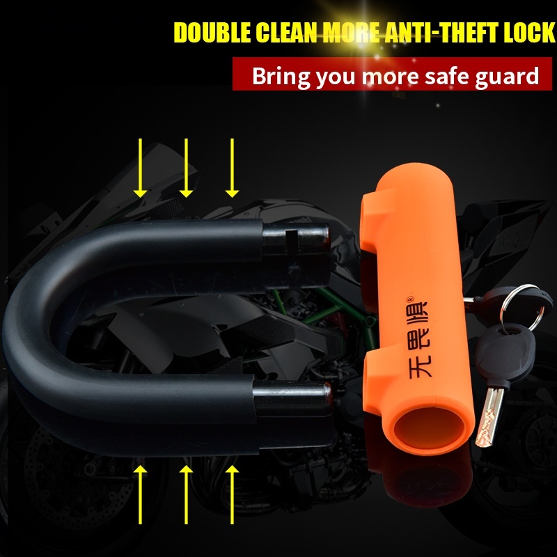Kunci Sepeda Listrik, Kunci Se - U Lock Heavy Duty ulasan dan harga