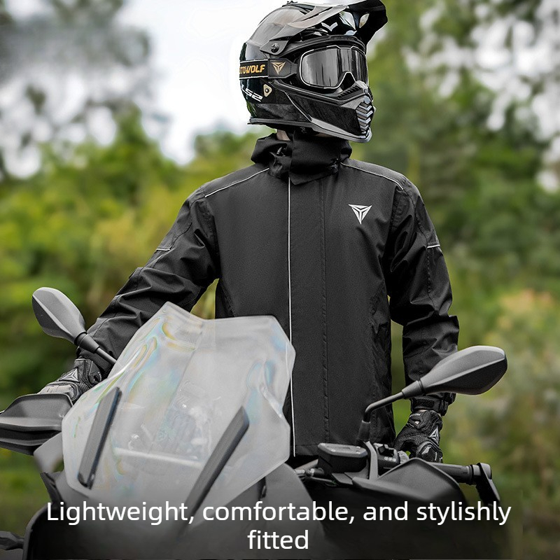 Setelan Jas Hujan Motor Anti A - Cycling Commute In Rain ulasan dan harga