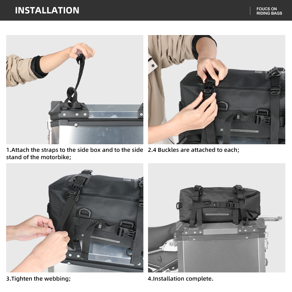 Rhinowalk tas gantung atas kot - Panniers Waterproof Rear ulasan dan harga