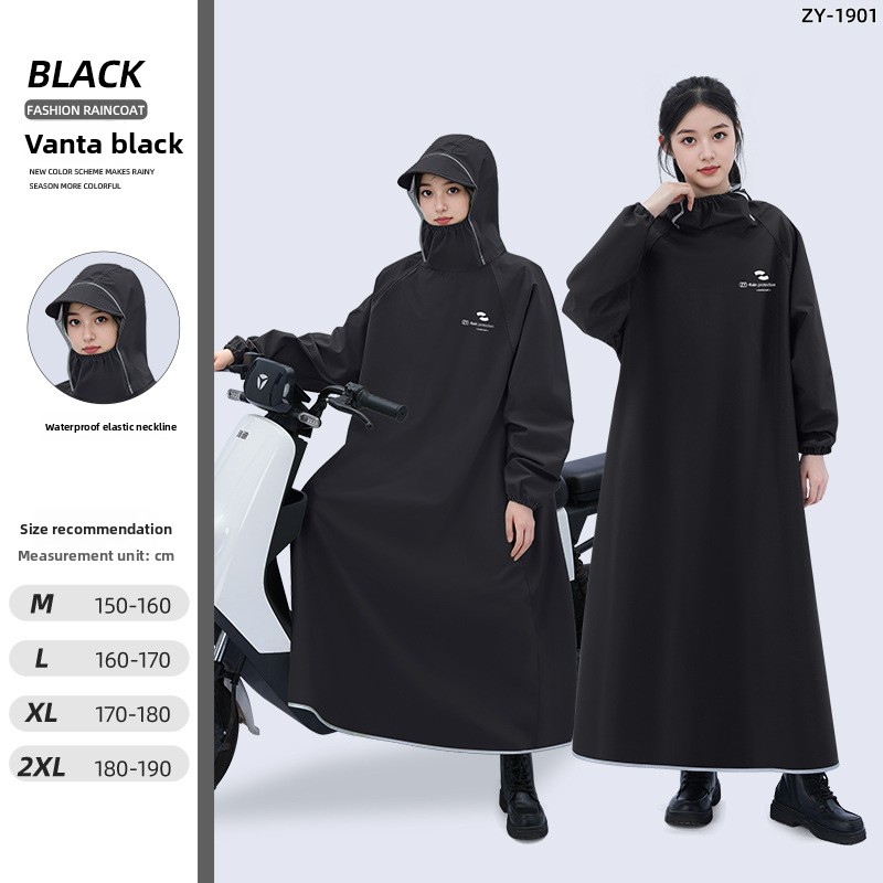 Jas Hujan Oxford Tahan Air Len - Cycling Commute In Rain ulasan dan harga