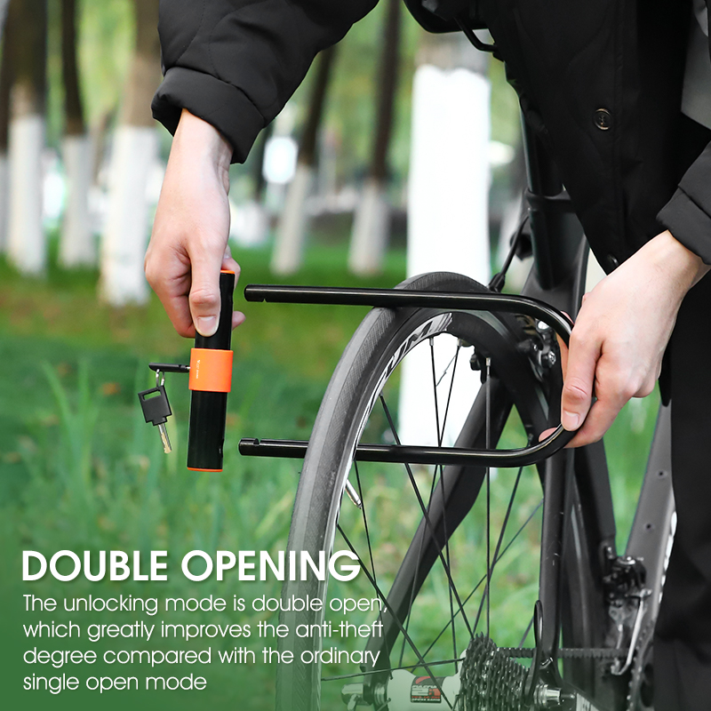 Gembok Sepeda WEST BIKING Mode - U Lock Heavy Duty ulasan dan harga