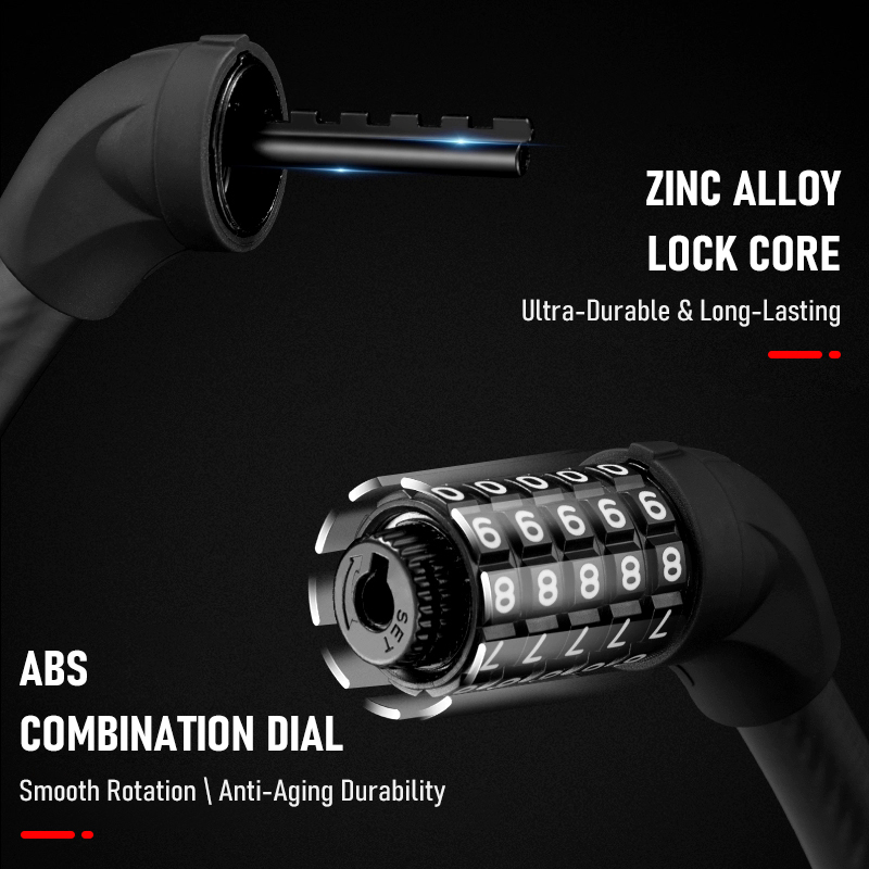 Kunci Sepeda Kombinasi 5 Digit - U Lock Heavy Duty ulasan dan harga