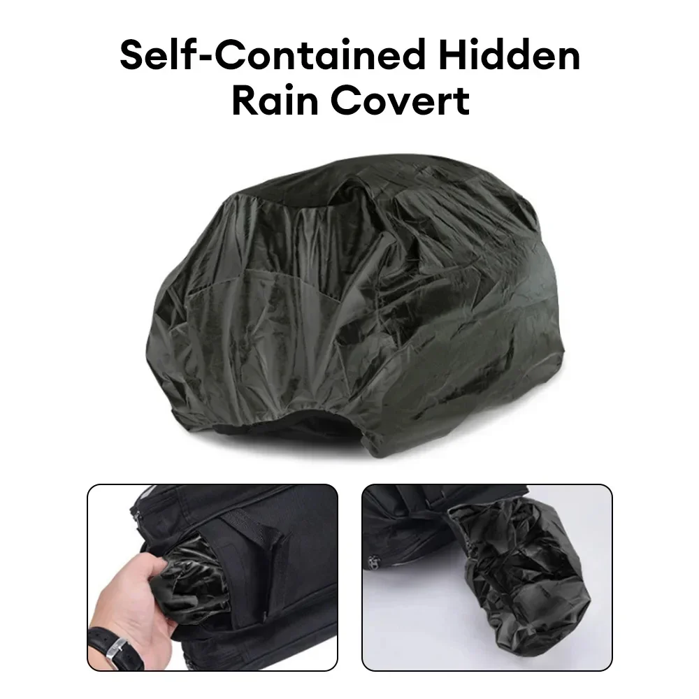 Tas Bagasi Sepeda 27L, Tas Bel - Cycling Commute In Rain ulasan dan harga