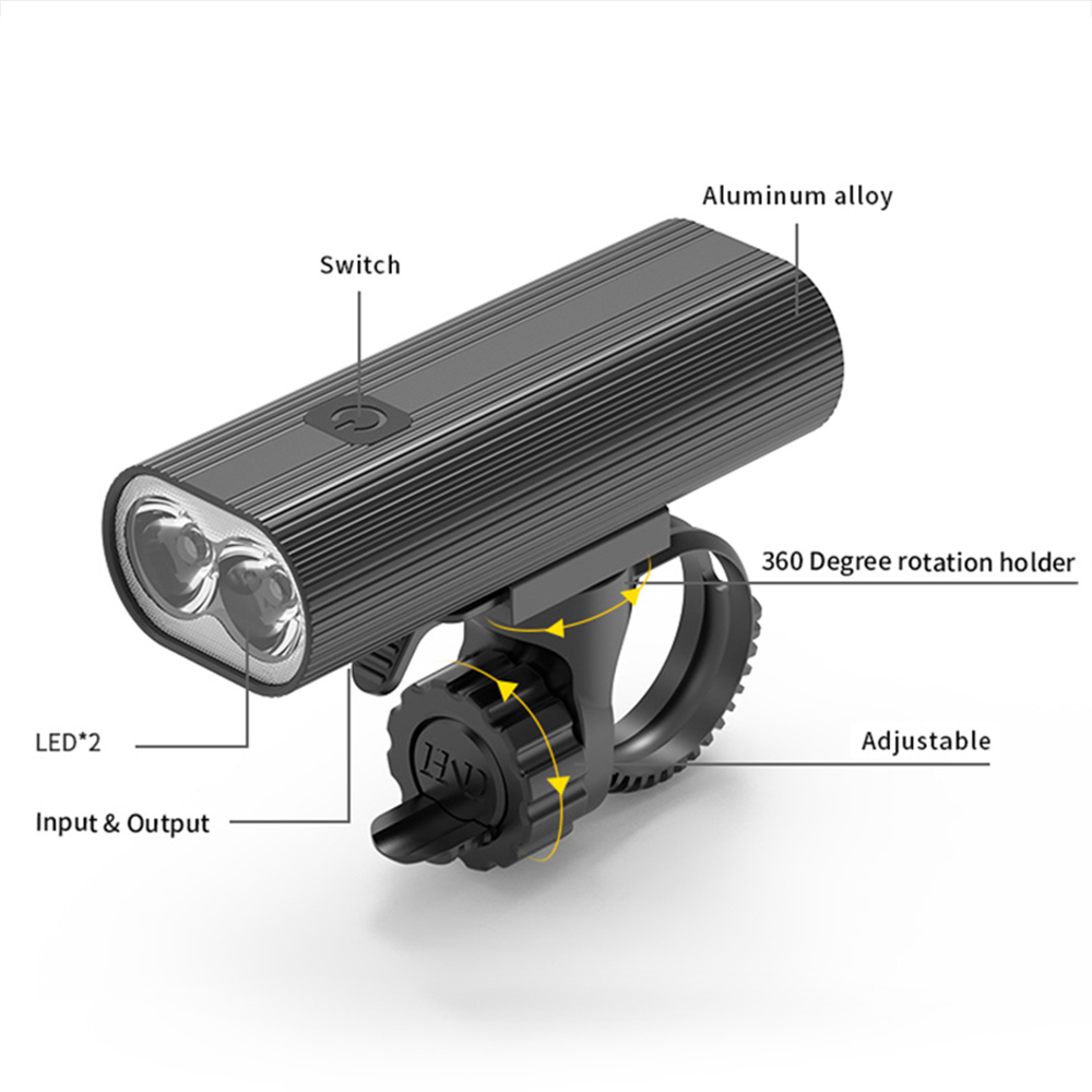 Lampu Depan Sepeda LED Super T - Commuting With Road Bike ulasan dan harga