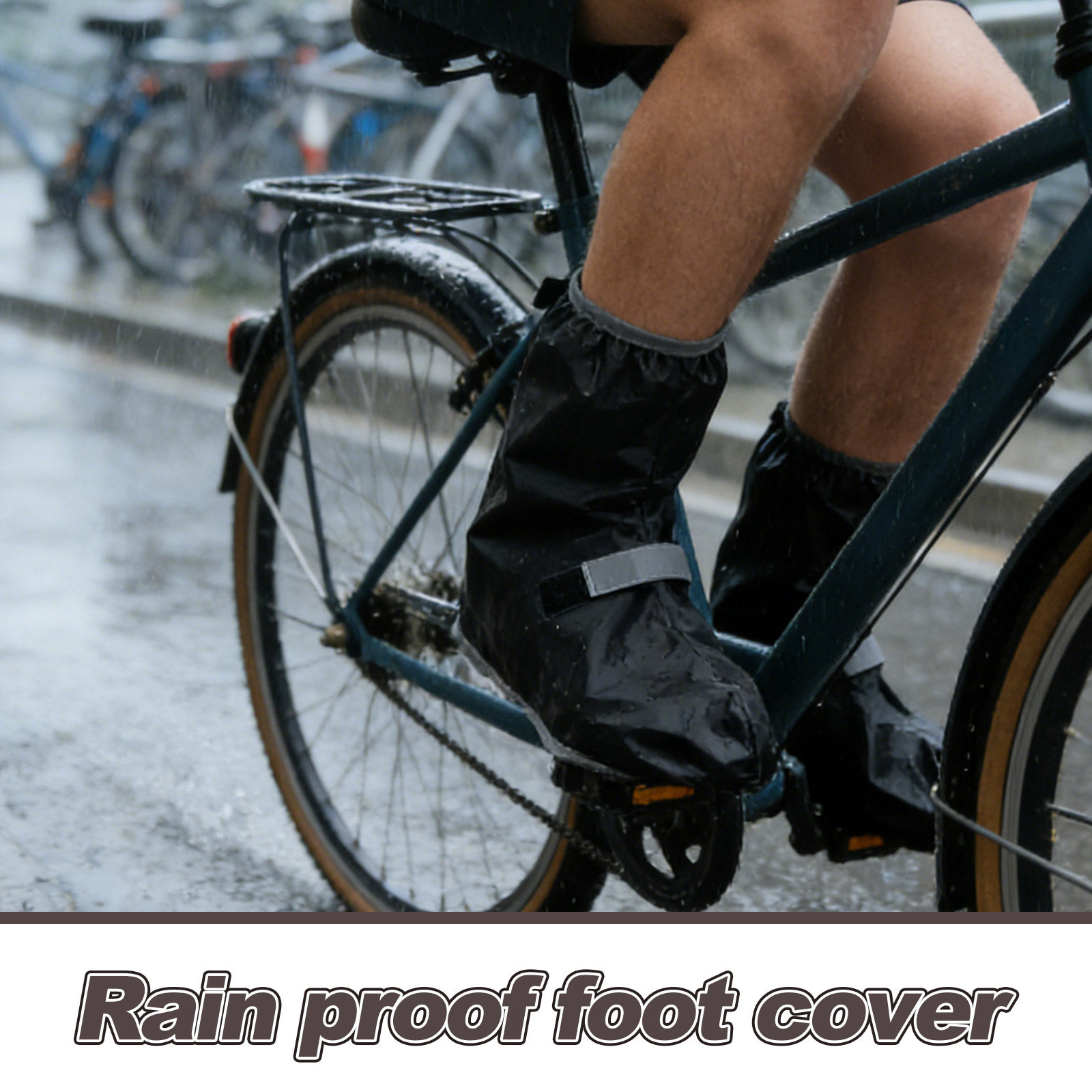 1 Pasang Sarung Sepatu Anti Ai - Cycling Commute Shoes ulasan dan harga